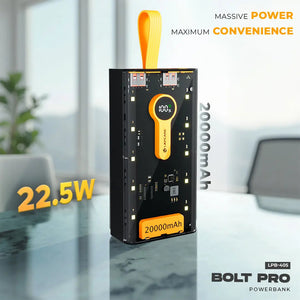 20000mAh Power Bank | Fast Charging Portable Battery Pack with Dual USB & LED Display