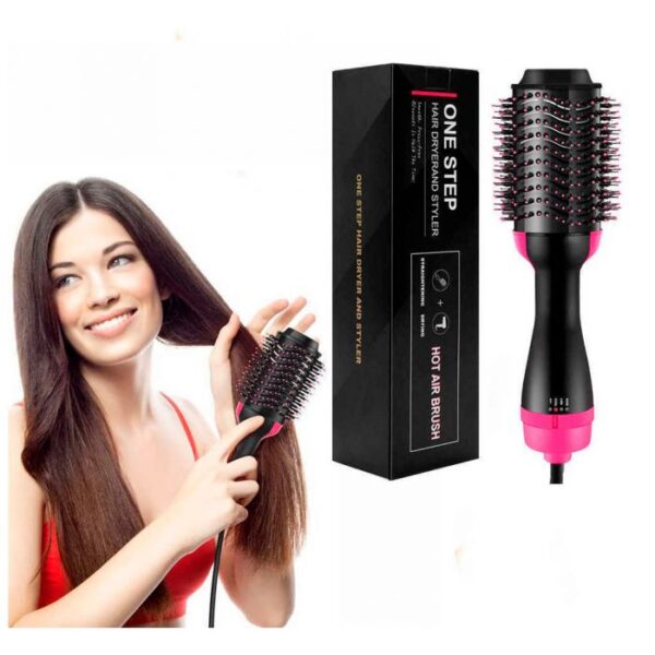 3 in 1 Hot Air Brush | Hair Dryer, Volumizer & Straightener Styling Tool for Smooth & Shiny Hair