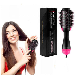 3 in 1 Hot Air Brush | Hair Dryer, Volumizer & Straightener Styling Tool for Smooth & Shiny Hair