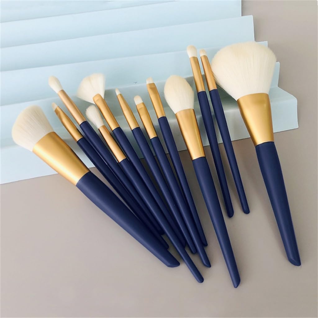 12Pcs Embroz Makeup Brush Set | Professional Cosmetic Brushes for Foundation, Eyeshadow, Blending & Contouring