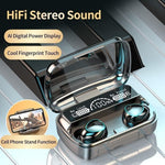 M10 Wireless Bluetooth Earbuds | LED Power Display, HiFi Stereo Sound, Noise Cancellation & Long Battery Life