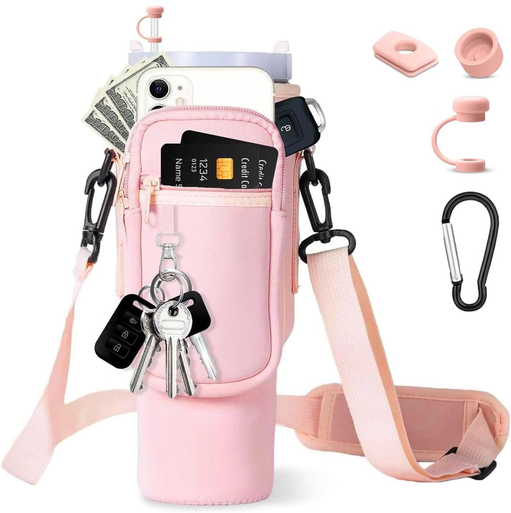 Stanley Tumbler Bag | Adjustable Strap Bottle Carrier