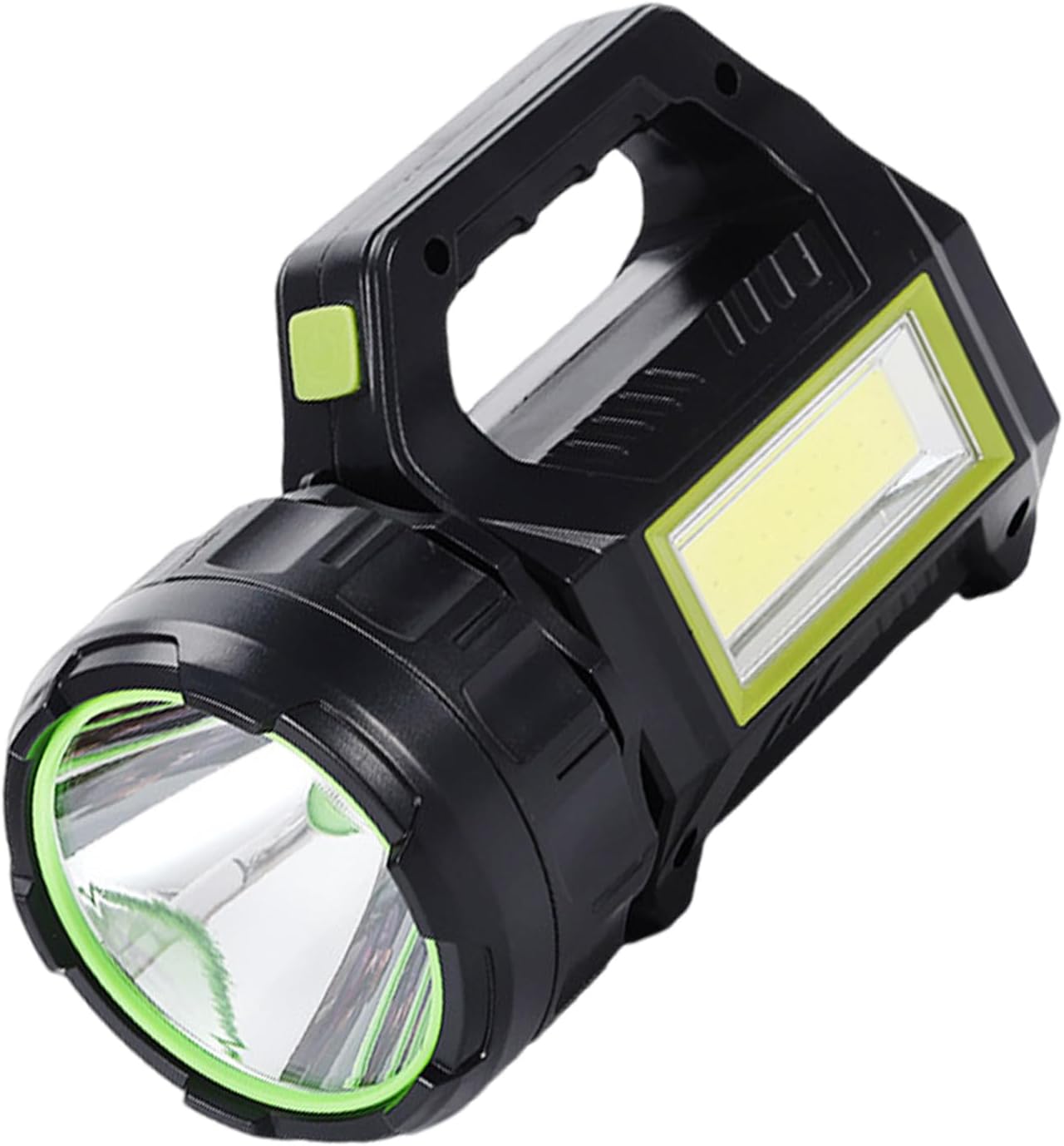30W High Power LED Search Light | 20000mAh Rechargeable Waterproof Flashlight with Solar Charging & Lithium Battery