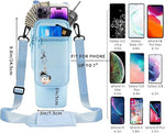 Water Bottle Carrier Bag for Stanley Tumbler – Adjustable Strap, Durable & Portable Holder for 40oz/30oz Tumblers – Travel & Outdoor Friendly