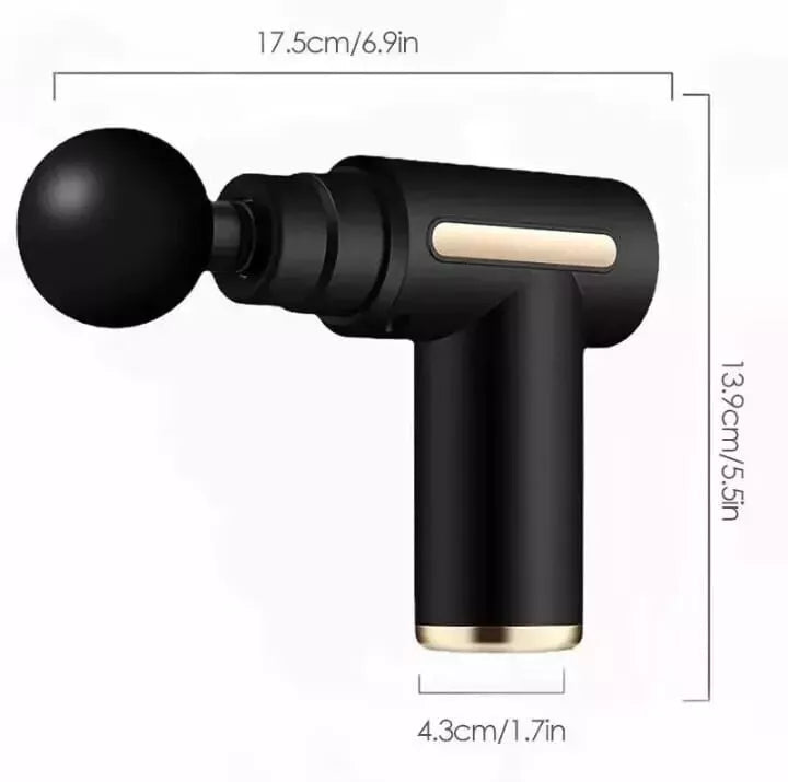 Body Massager Gun for Deep Tissue Therapy | Muscle Relaxation, Pain Relief & Percussion Massage Device