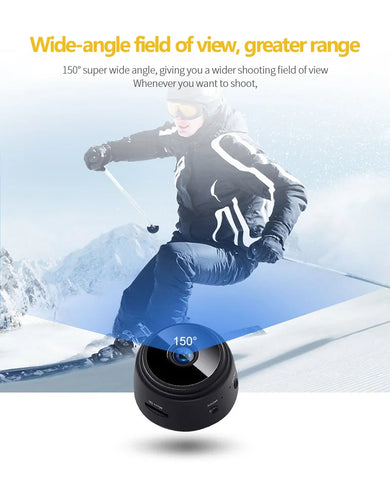 A9 Mini WiFi Camera | Wireless HD Security Camera with Night Vision & Motion Detection