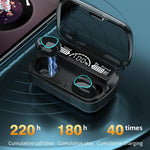 M10 Wireless Bluetooth Earbuds | LED Power Display, HiFi Stereo Sound, Noise Cancellation & Long Battery Life