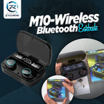 M10 Wireless Bluetooth Earbuds | LED Power Display, HiFi Stereo Sound, Noise Cancellation & Long Battery Life