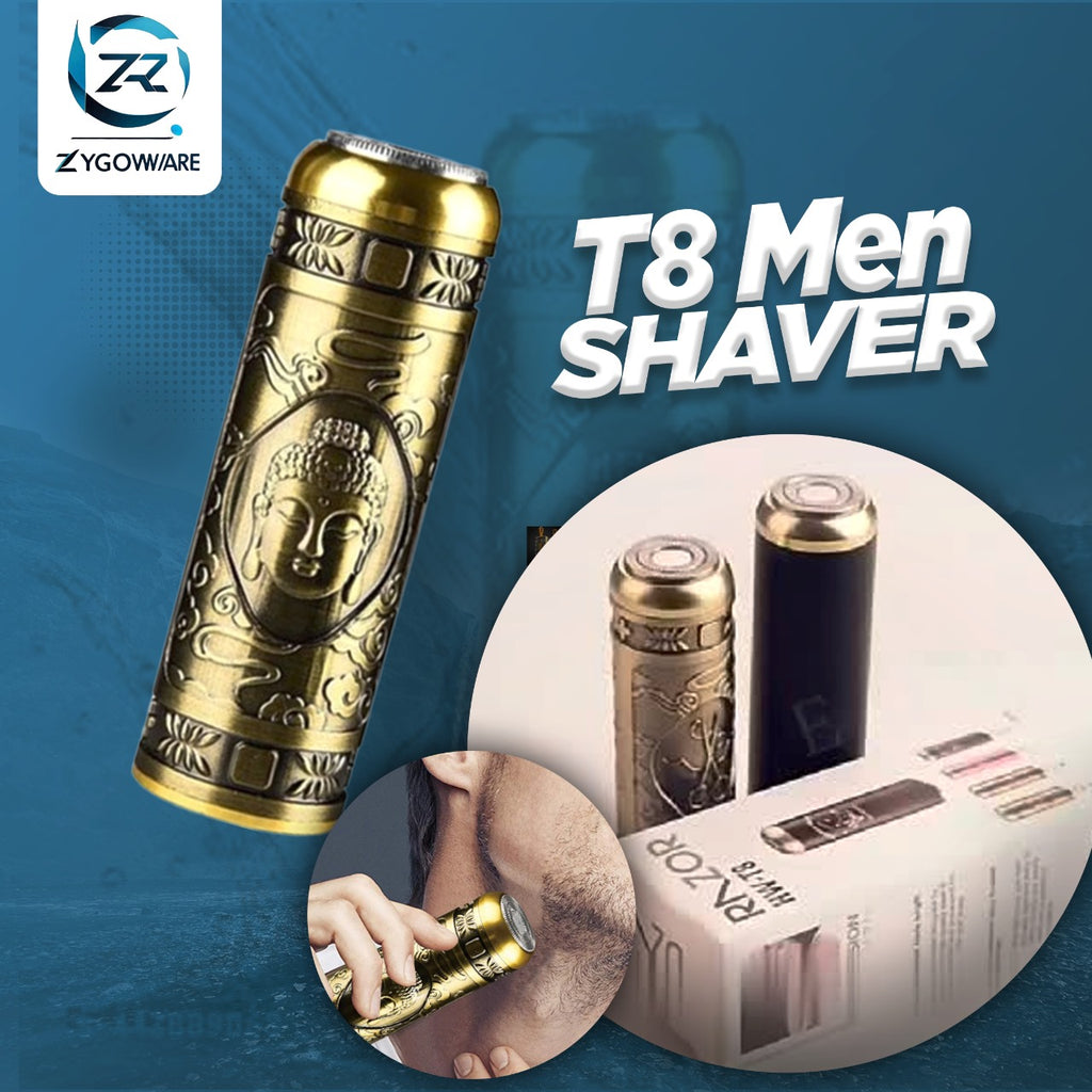 T8 Men’s Shaver | Rechargeable Electric Beard Trimmer