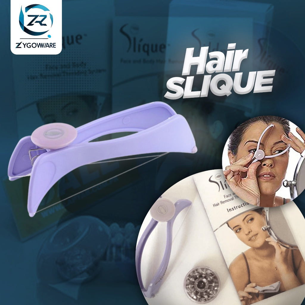 Hair Slique | Painless Facial Hair Remover Tool