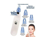Derma-Suction Facial Pore Cleanser | Blackhead Remover, Acne Extractor & Deep Pore Vacuum Suction Tool
