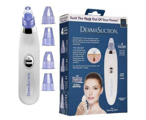 Derma-Suction Facial Pore Cleanser | Blackhead Remover, Acne Extractor & Deep Pore Vacuum Suction Tool